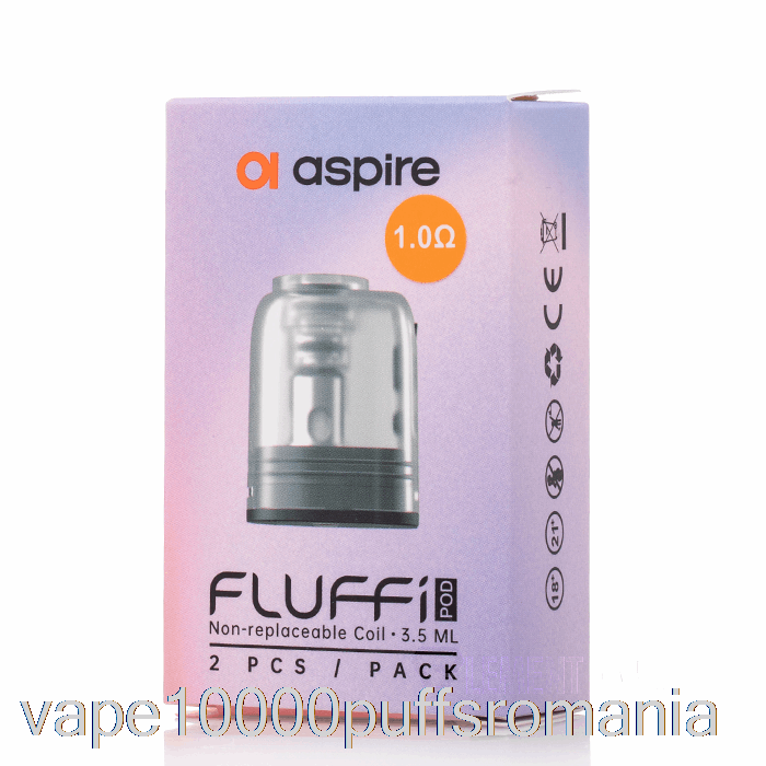 Vape Romania Aspire Fluffi Capsule De înlocuire 1.0ohm Fluffi Capsule